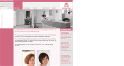Desktop Screenshot of frauenaerztinnen-kelheim.de